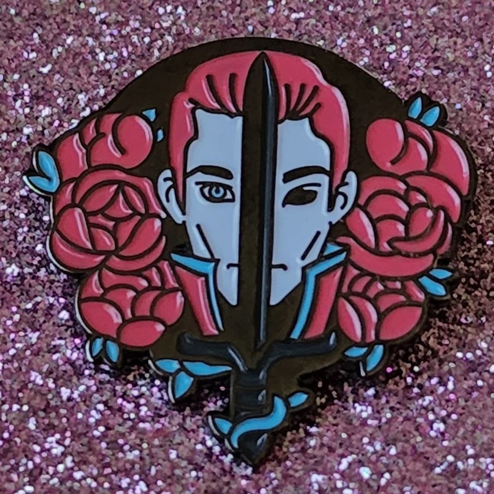3/$20 Kell Maresh Shades of Magic VE Schwab Book Enamel Pin